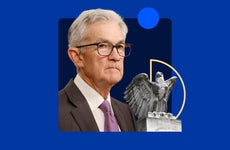 Illustration of Fed Chair Jerome Powell